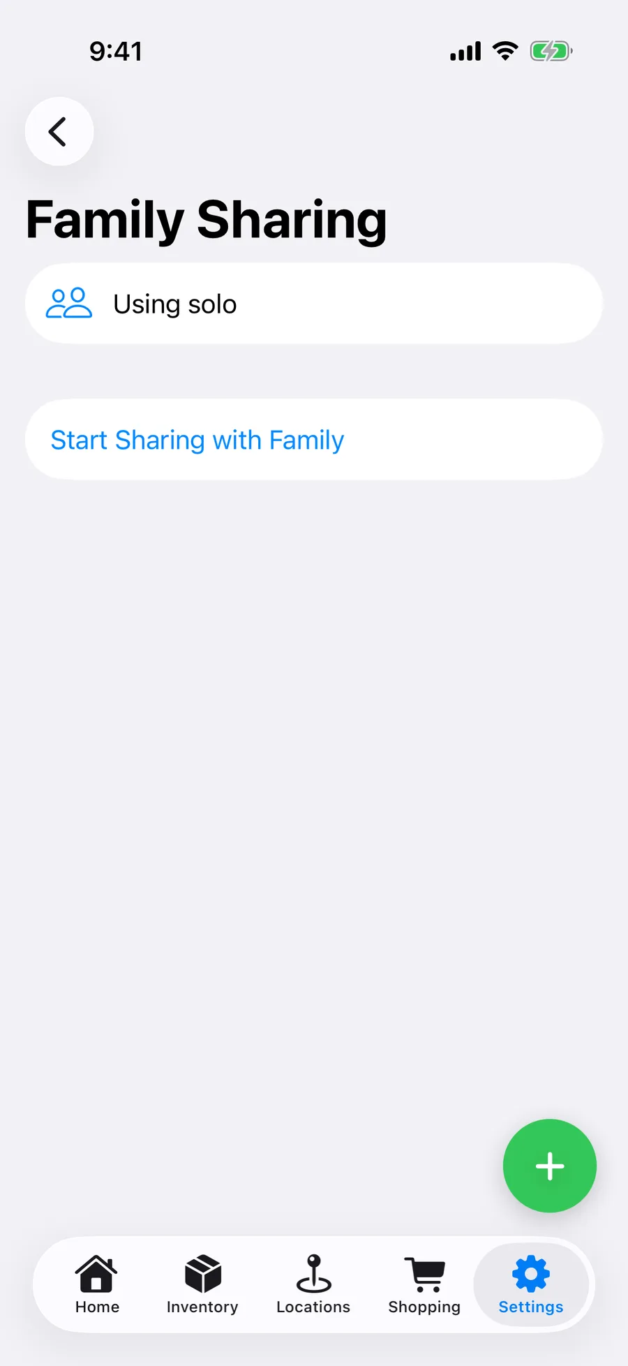 Family sharing